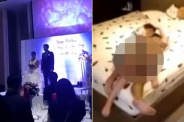 צפו בוידאו: רגע לפני החתונה הבעל קיבל סרטון של אישתו בוגדת בו עם בעלה של אחותה והוא פרסם באולם  באולם